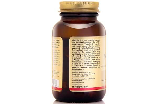 Vitamin E 400 IU Solgar