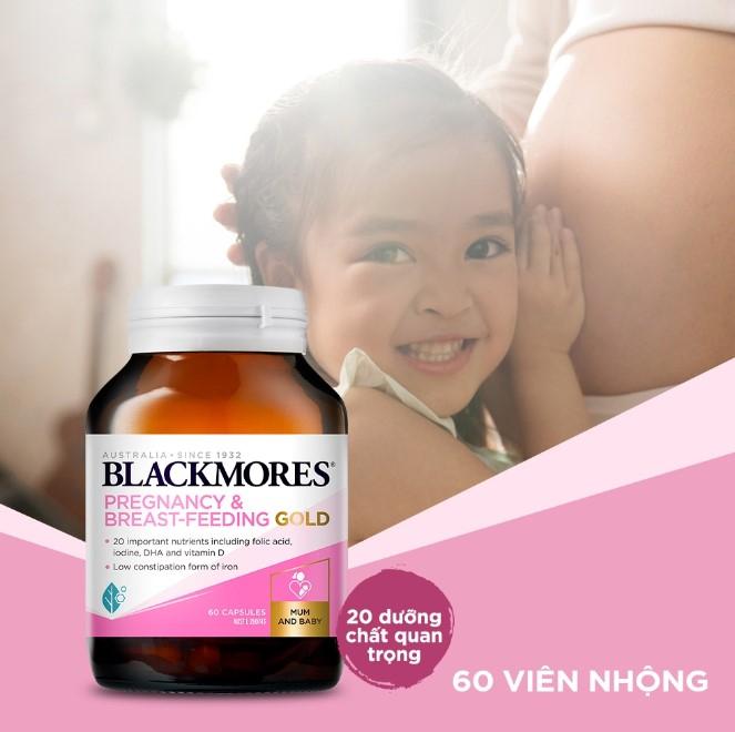 Vitamin tổng hợp cho bà bầu - Blackmores Pregnancy and Breastfeeding Gold