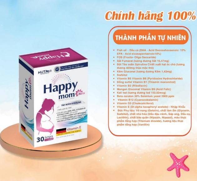 Vitamin tổng hợp cho bà bầu Happy Mom