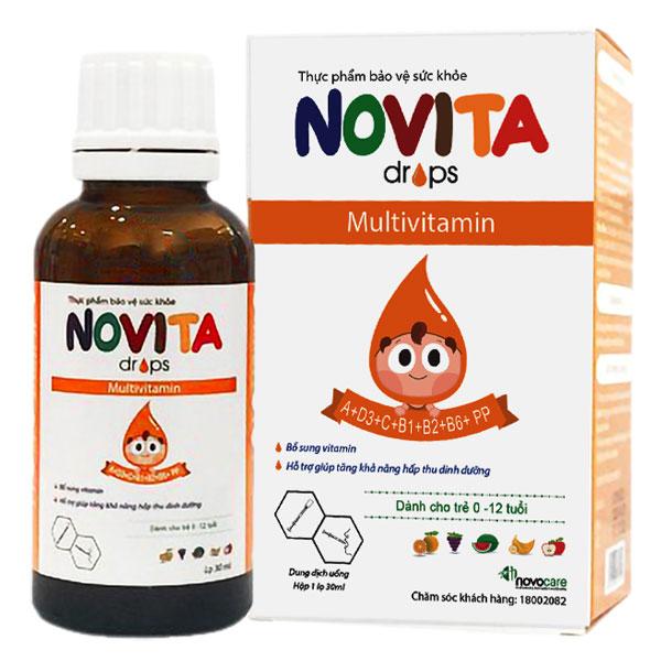 Vitamin tổng hợp cho bé Novita