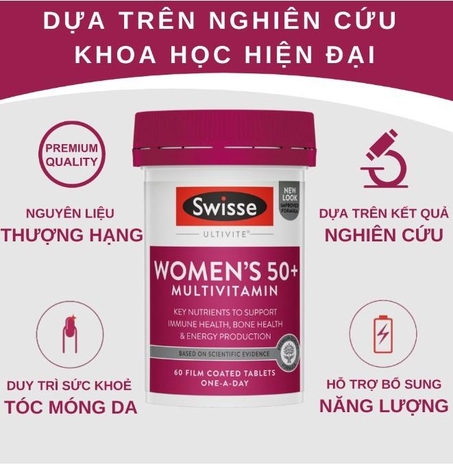 Swisse Ultivite Women's 50+ Multivitamin