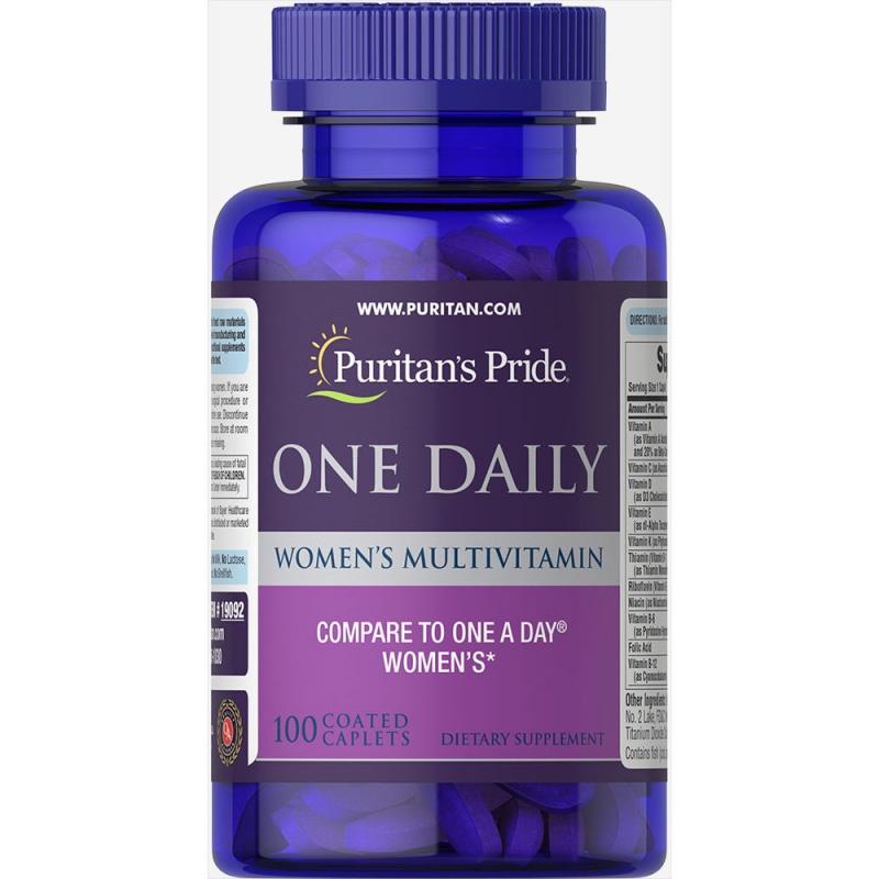 Puritan's Pride One Vitamin tổng hợp hàng ngày cho phụ nữ