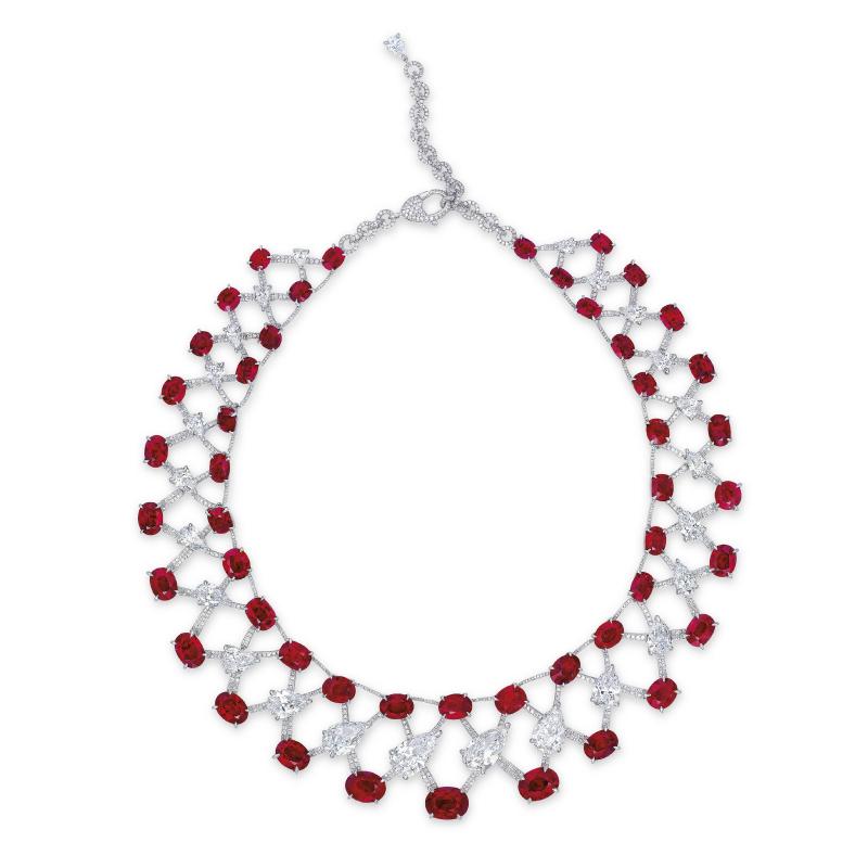 Vồng cổ kim cương Magnificent Ruby