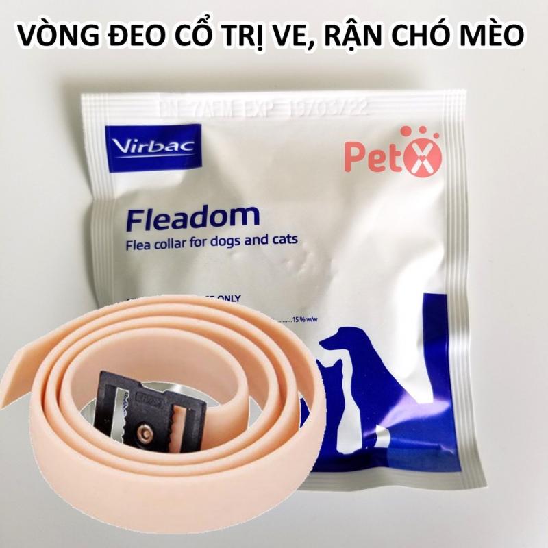 Vòng đeo cổ diệt ve, bọ chét cho chó mèo Fleadom