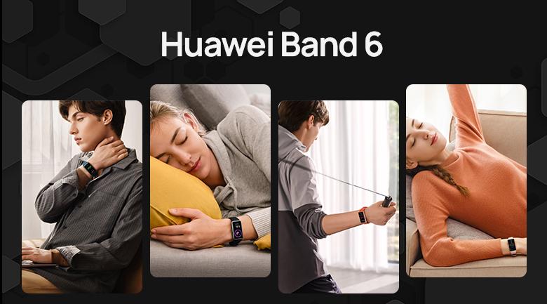 Vòng đeo tay thông minh HUAWEI Band 6