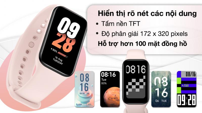 Vòng đeo tay thông minh Xiaomi Band 8