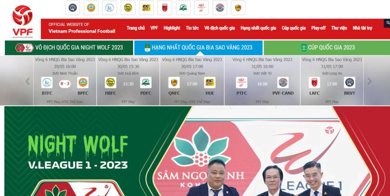 Trang web vpf.vn