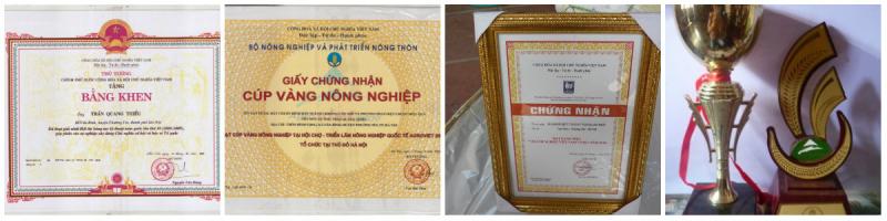 Doanh nghiệp diệt chuột Trần Quang Thiều nhận được nhiều giải thưởng danh giá