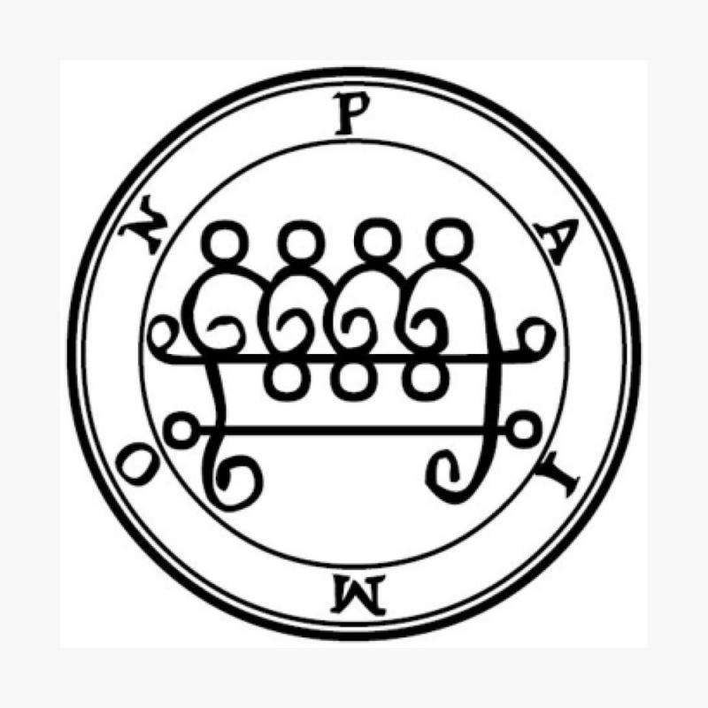 Sigil triệu hồi Paimon