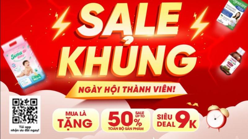 Chương trình Sale khủng tại Vườn của bé dành cho khách hàng thân thiết