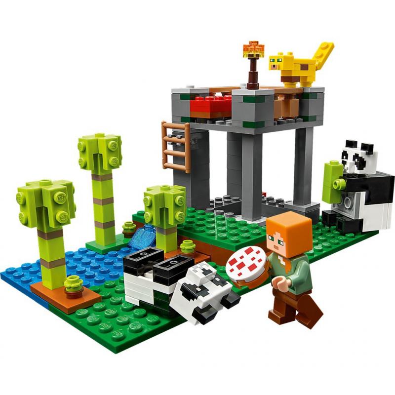 Vườn gấu trúc LEGO MINECRAFT - 21158