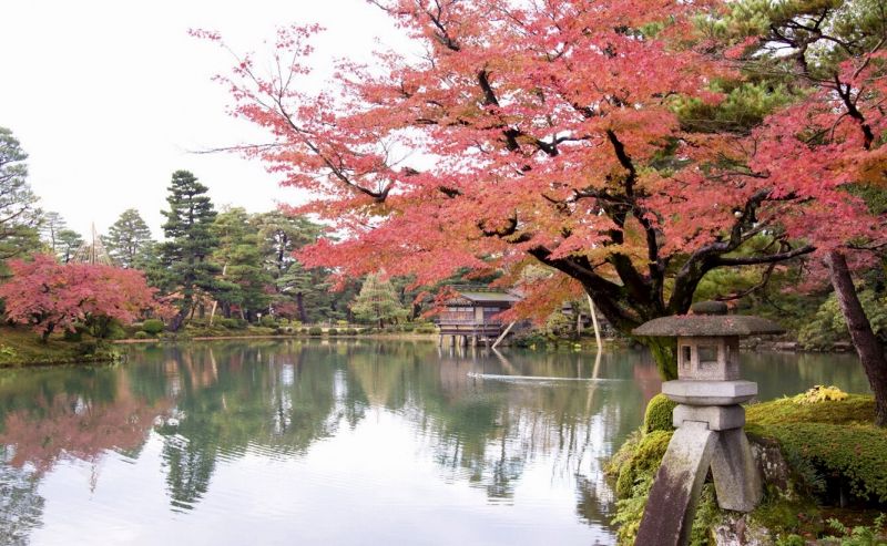 Vườn Kenrokuen tại Nhật