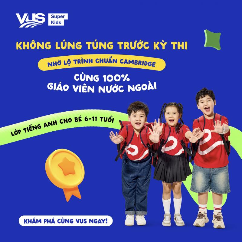 VUS - Tiếng Anh phát triển toàn diện