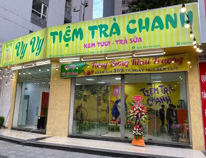 Vy Vy Tiệm Trà Chanh