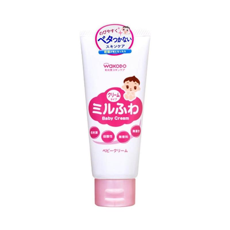 Kem dưỡng ẩm da cho bé Wakodo Baby Cream 60g (Mẫu mới)