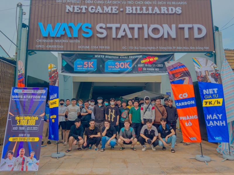 Ways Station Biên Hòa - Gaming & Billiards