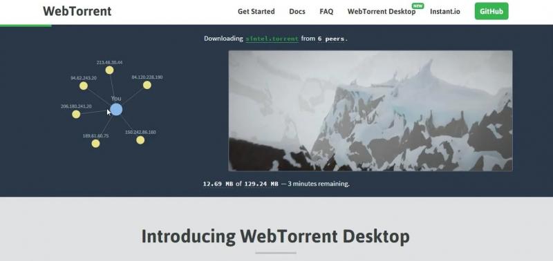 Công cụ WebTorrent