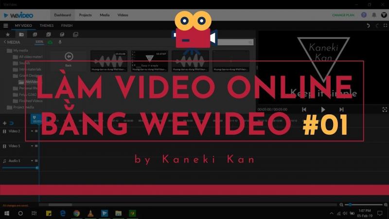 Thao tác dễ dàng, nhanh gọn cùng WeVideo