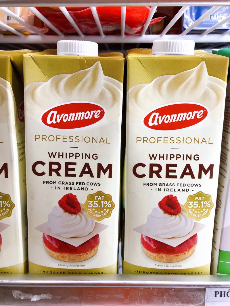 Whipping cream Avonmore