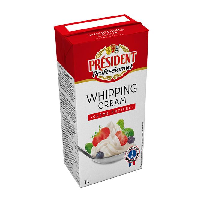 Whipping cream Président