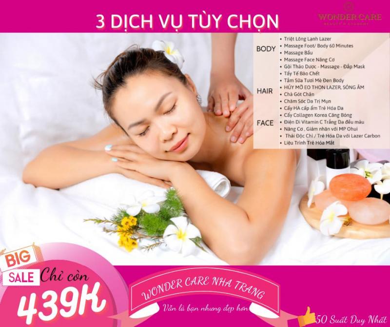 Wonder Care Chăm Sóc Mẹ và Bé Beauty & Spa Nha Trang.