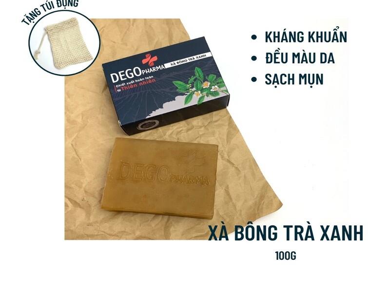 Xà bông thiên nhiên quế DEGO PHARMA dưỡng da trắng sáng & tẩy tế bào chết