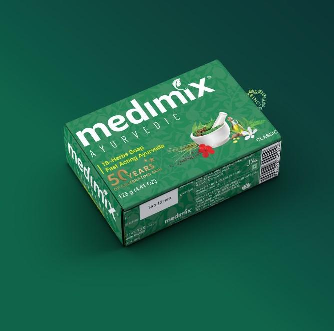 Xà phòng Medimix 18 loại thảo dược Ayurveda