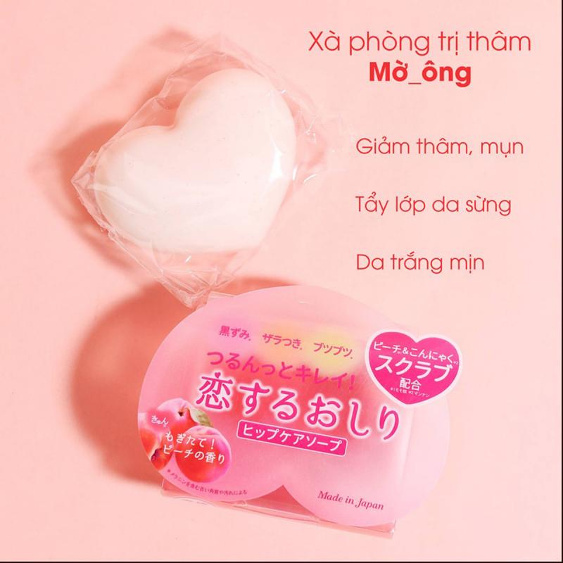 Xà phòng ngừa thâm mông và làm sạch cơ thể Pelican Hip Care Scrub Soap