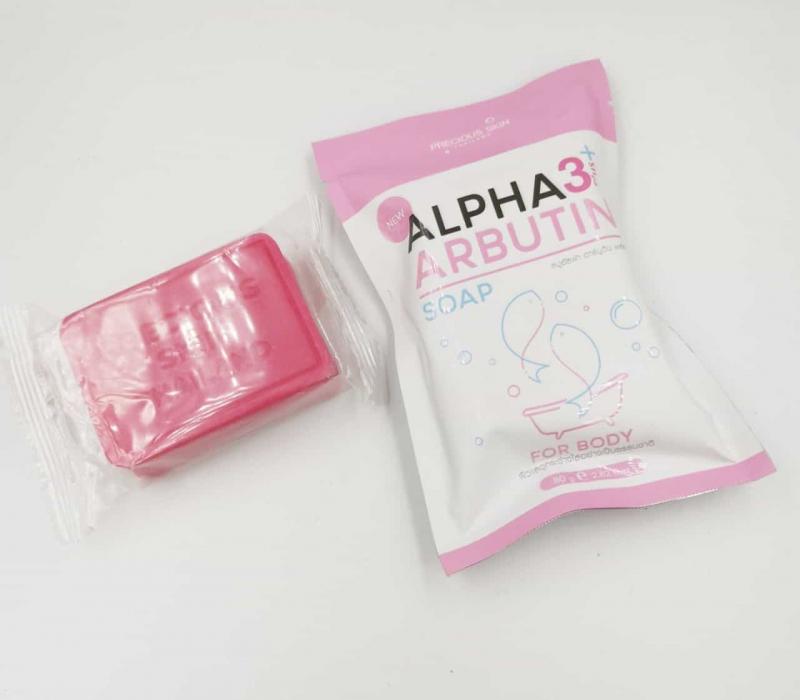 Xà bông tắm trắng Alpha Arbutin Collagen Soap
