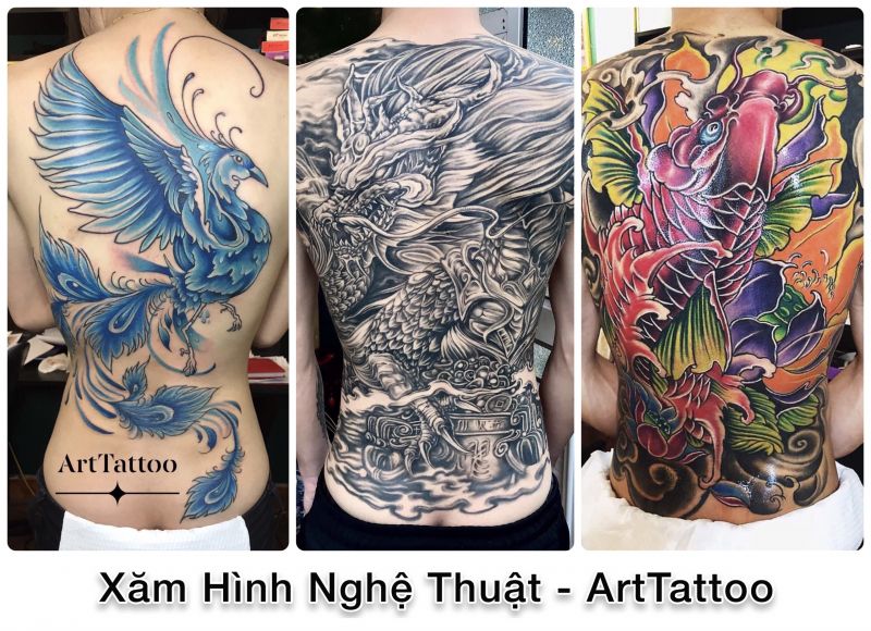 Xăm Hình Nghệ Thuật - Art Tattoo (Artis Hoàng Long)