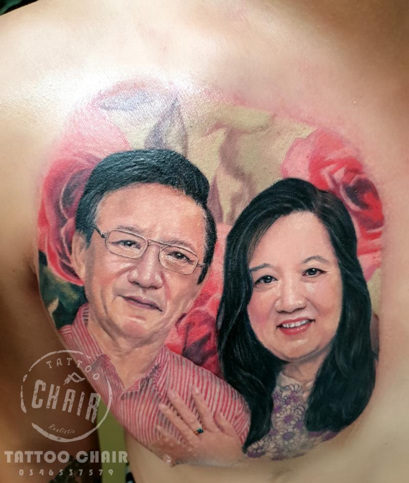 Xăm Nghệ Thuật - Tattoo Chair