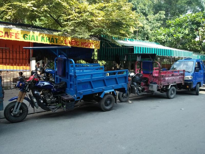 Xe ba gác chở thuê - Tập đoàn xe ba gác Sơn Hà