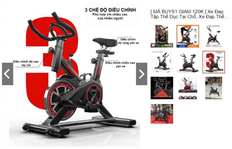 Xe đạp tập thể dục GYM Bike Sport Q7