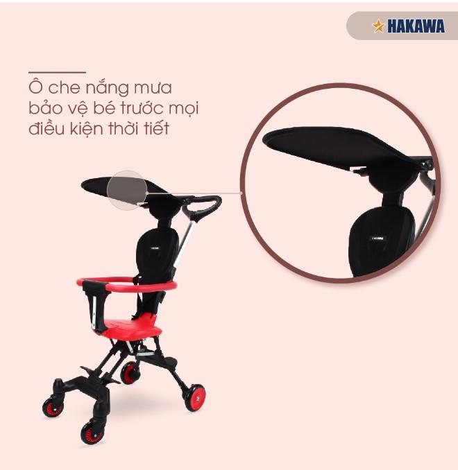 Xe đẩy gấp gọn cho bé Hakawa HK-B07