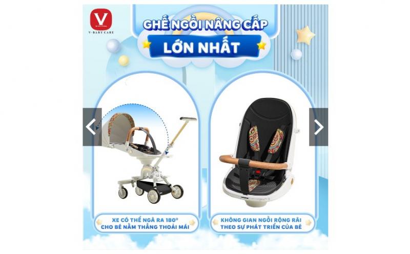 Xe đẩy trẻ em V-Baby Care