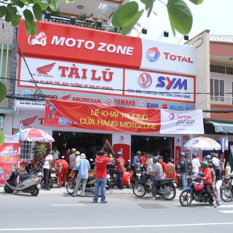 Tiệm sửa xe máy Tai Lu