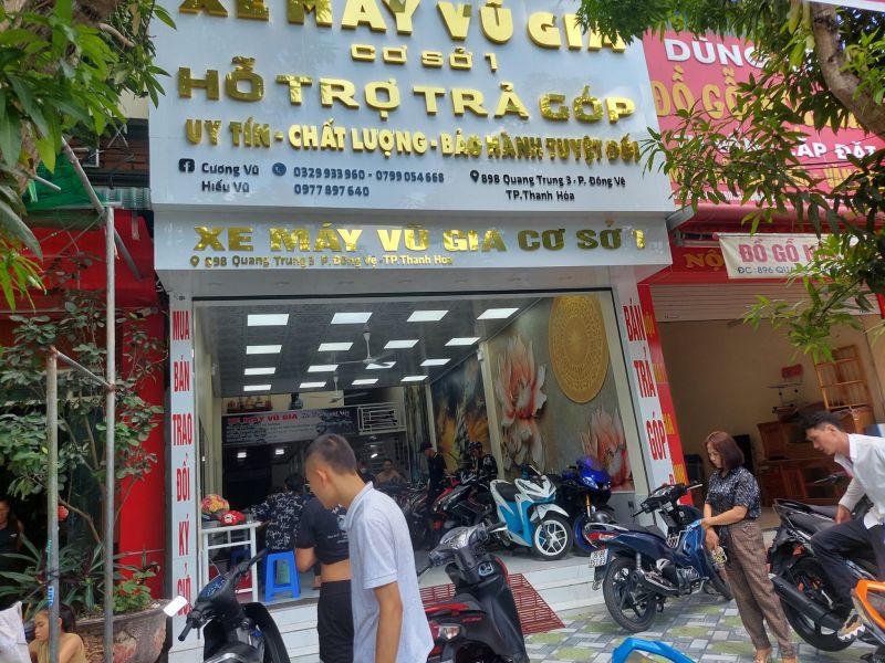 Cửa hàng xe máy Vũ Gia