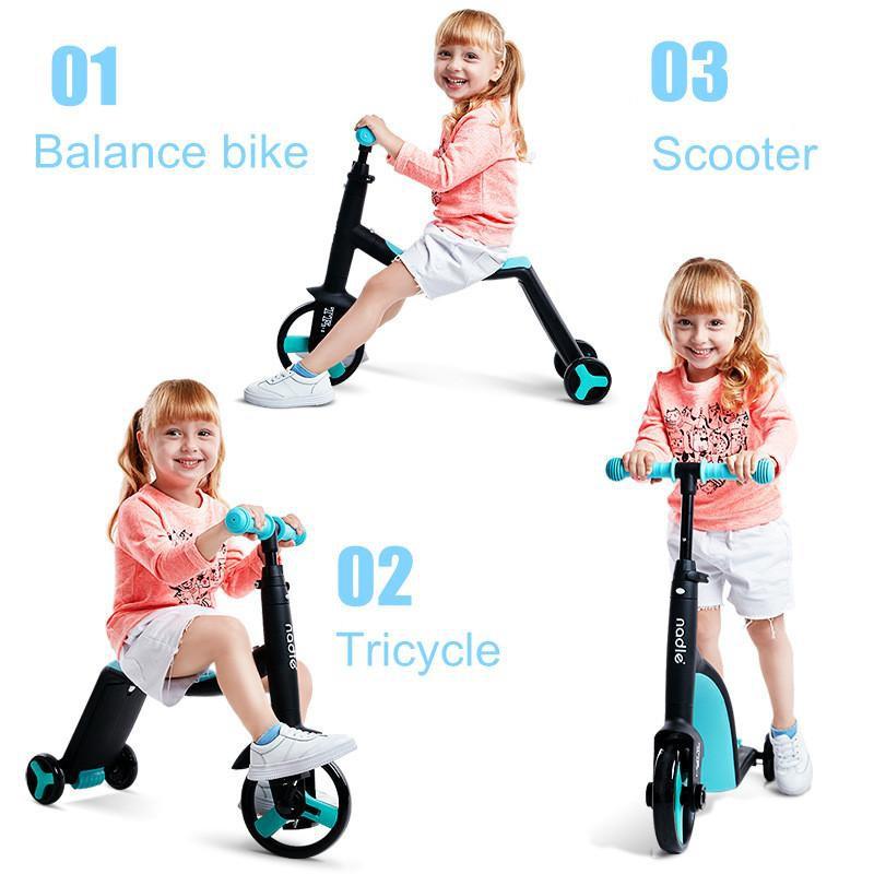 Xe trượt Scooter Come Scooter - Balance Come - Juvi 6 trong 1 - Xe đạp 3 bánh cho bé N5