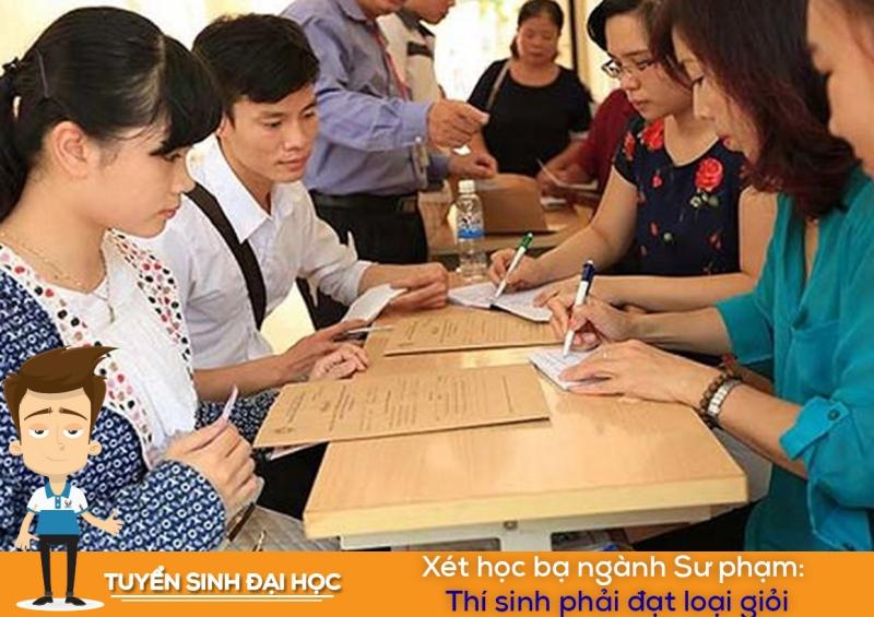 Ngành Sư phạm - học bạ phải đạt loại giỏi mới xét tuyển - Ảnh: Tăng Nguyễn