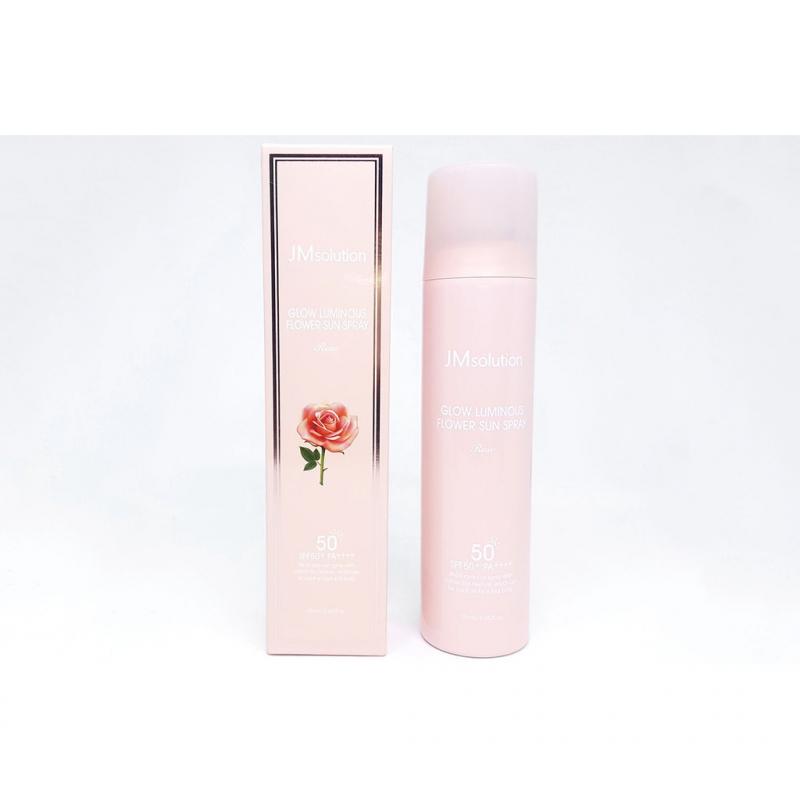 Xịt chống nắng body ngừa lão hóa bảo vệ da Jm solution Glow Luminous Sun Spray