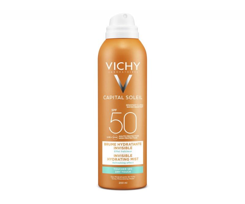 Xịt chống nắng toàn thân lâu trôi Vichy Capital Soleil SPF50+ 200ml