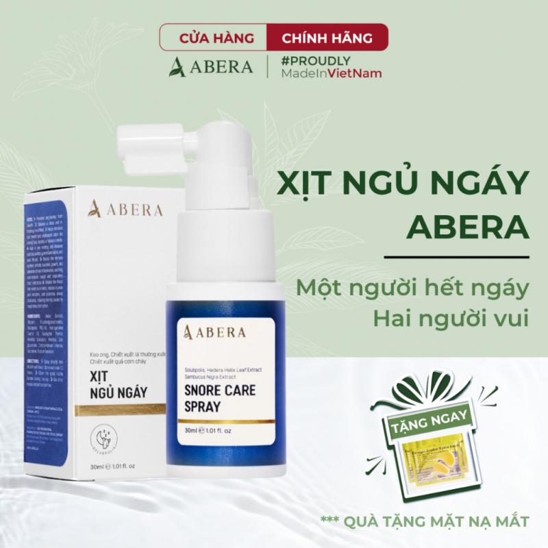 Xịt chống ngáy ngủ Snore Care Spray Abera