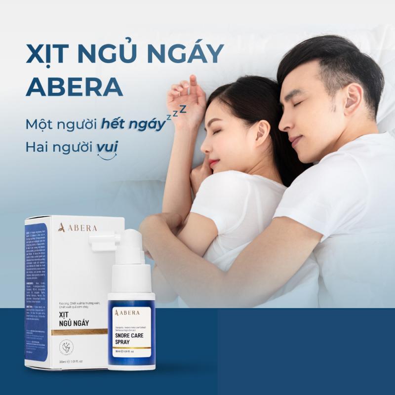 Xịt chống ngáy ngủ Snore Care Spray Abera