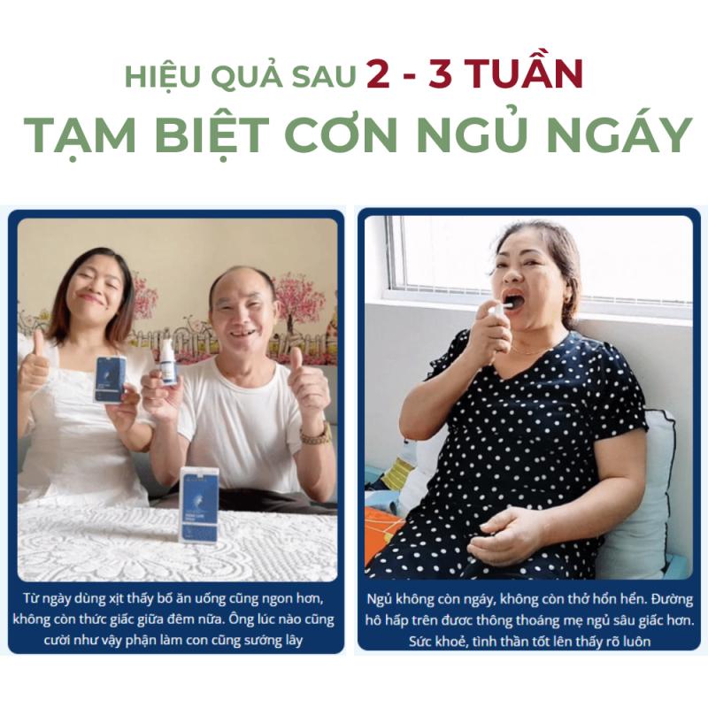 Xit chống ngủ ngáy Snore Care Spray Abera 30ml