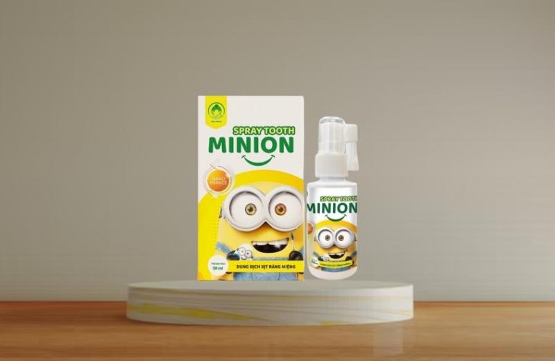 Xịt chống sâu răng Minion Gold Dr.maya