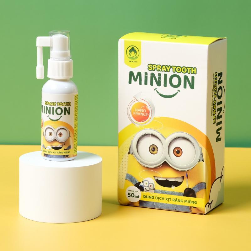 Xịt chống sâu răng Minion Gold Dr.maya