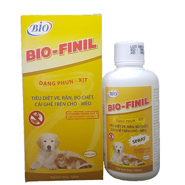 Thuốc Tiêu Diệt Ve, Rận - Bio Finil