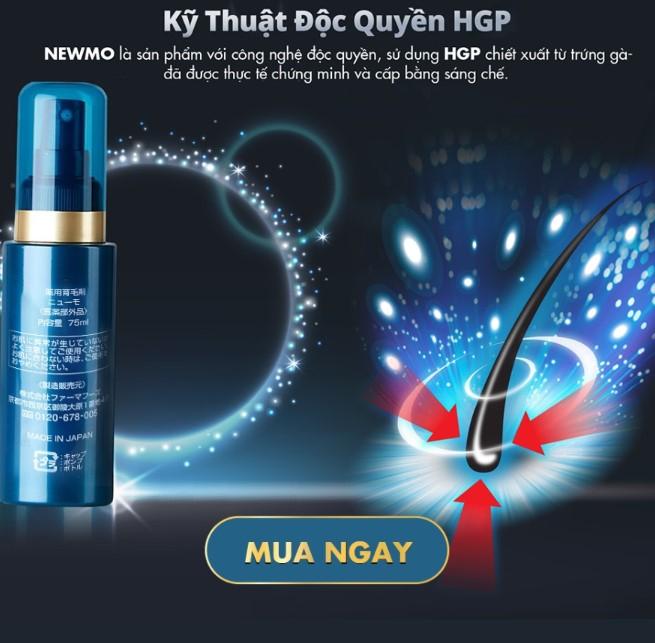 Xịt mọc tóc Newmo Nhật Bản