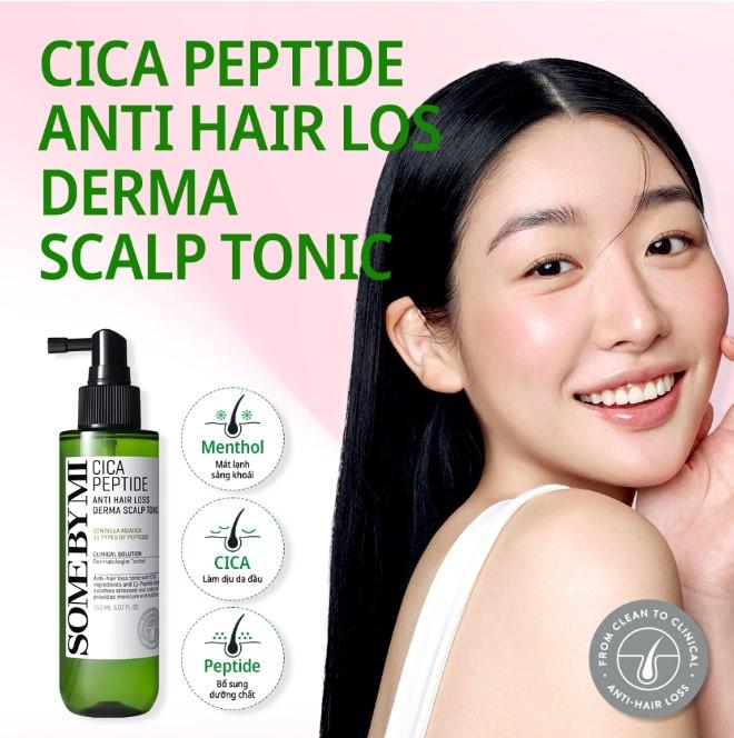 Xịt dưỡng tóc Some By Mi Cica Peptide Anti Hair Loss Derma Scalp Tonic