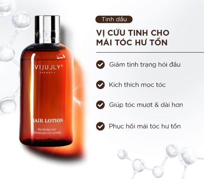 Xịt dưỡng tóc tinh dầu bưởi Vi Jully